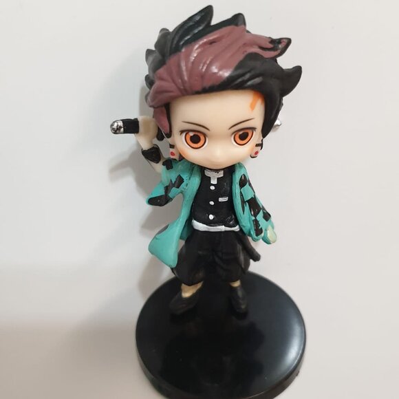 Demon Slayer Tanjiro Kamado 3D Figurine Fridge Magnet Home office Decor Fan Gift - Picture 4 of 5